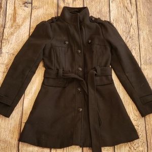 BOGO SALE! Black dress coat/ pea coat